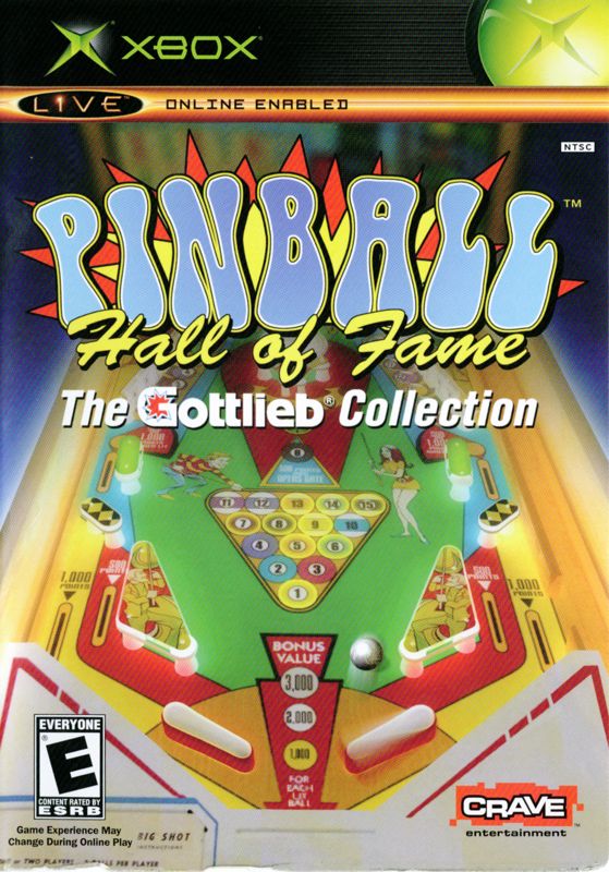 Pinball Hall of Fame: The Gottlieb Collection box art for Wii